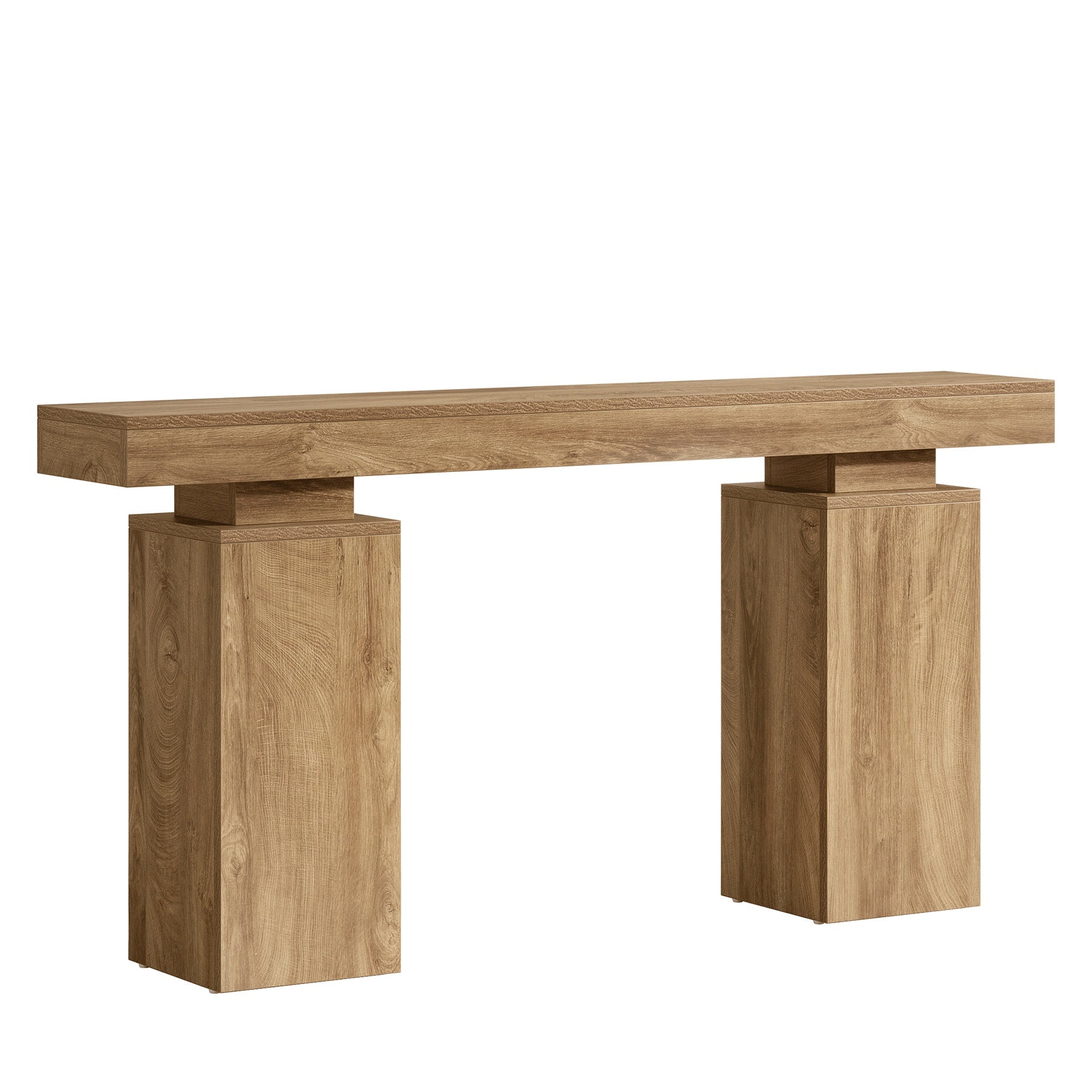 Stolik konsolowy 160 cm w stylu farmhouse – stolik za sofę do przedpokoju i salonu