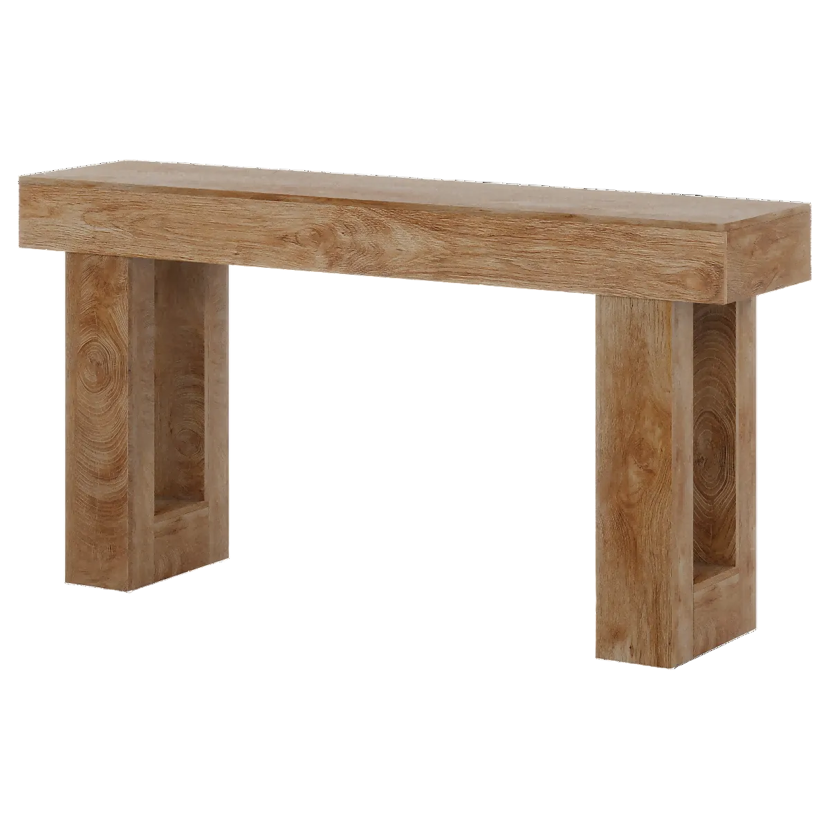 Stolik konsolowy o wiejski 160 cm, prostokątny, do wejścia, korytarza, salonu