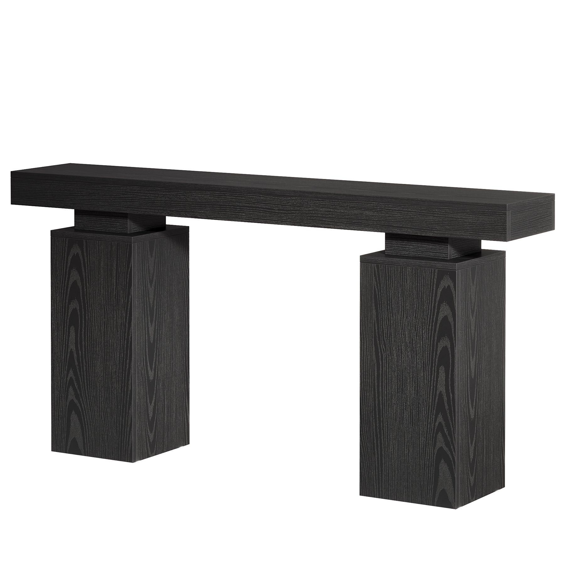 Stolik konsolowy 160 cm w stylu farmhouse – stolik za sofę do przedpokoju i salonu