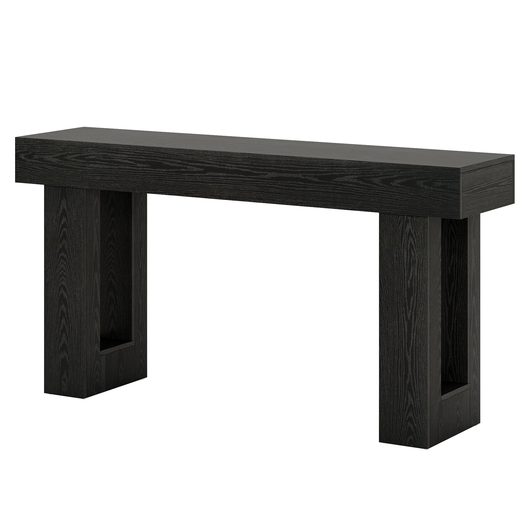 Stolik konsolowy 160 cm w stylu farmhouse – stolik za sofę do przedpokoju i salonu