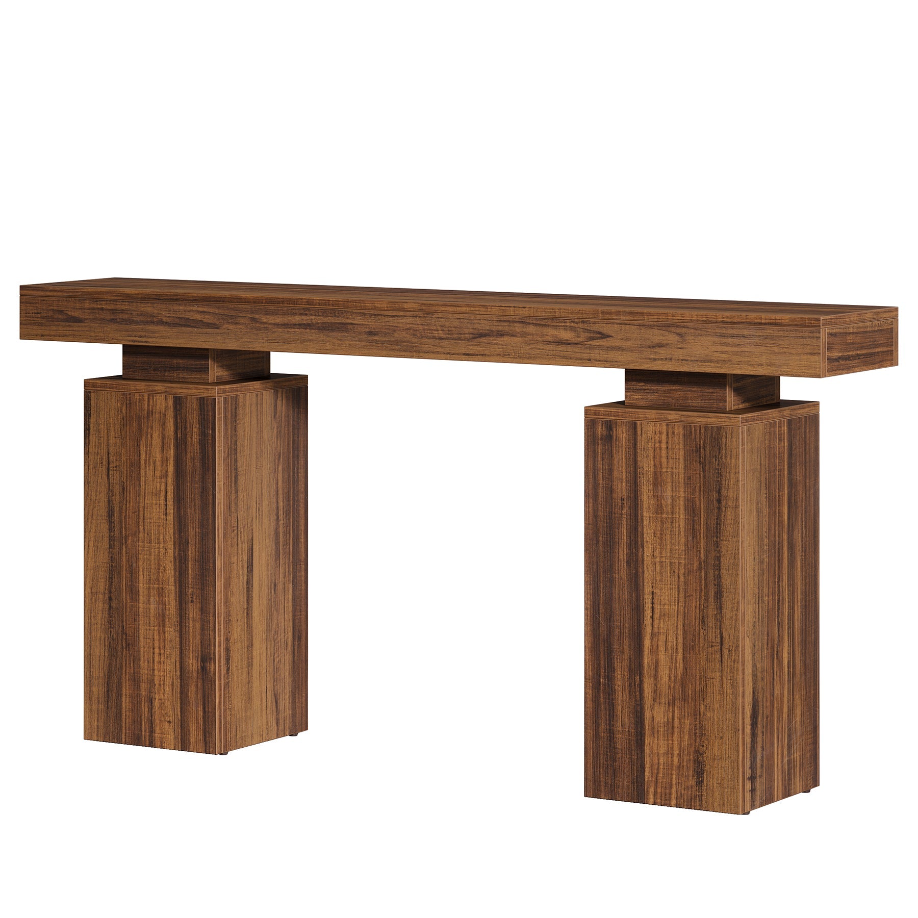 Stolik konsolowy 160 cm w stylu farmhouse – stolik za sofę do przedpokoju i salonu
