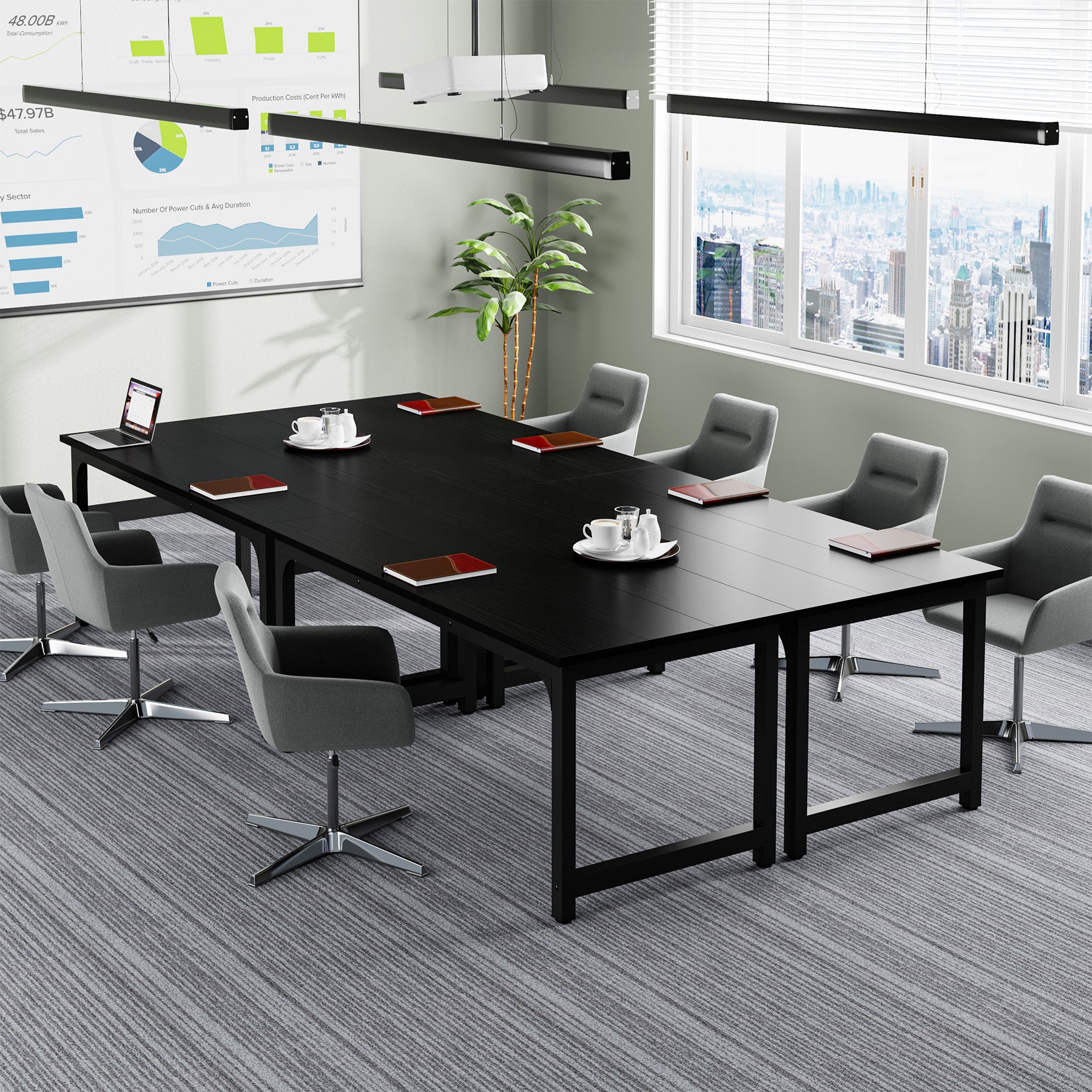 Proste biurko komputerowe 160 x 80 cm – biurko do nauki do domowego biura