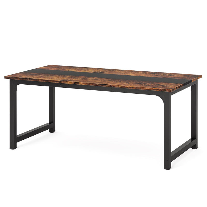 Proste biurko komputerowe 160 x 80 cm – biurko do nauki do domowego biura