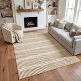 Tappeti ultra sottili lavabili 160x230/200x300 cm#Colore_Beige 3