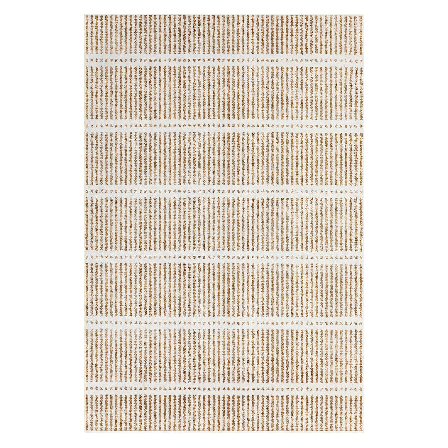 Ultracienkie dywany zmywalne 160x230/200x300 cm – nowoczesne dywany w paski, antypoślizgowe, miękkie, idealne do salonu i sypialni, OEKO-TEX