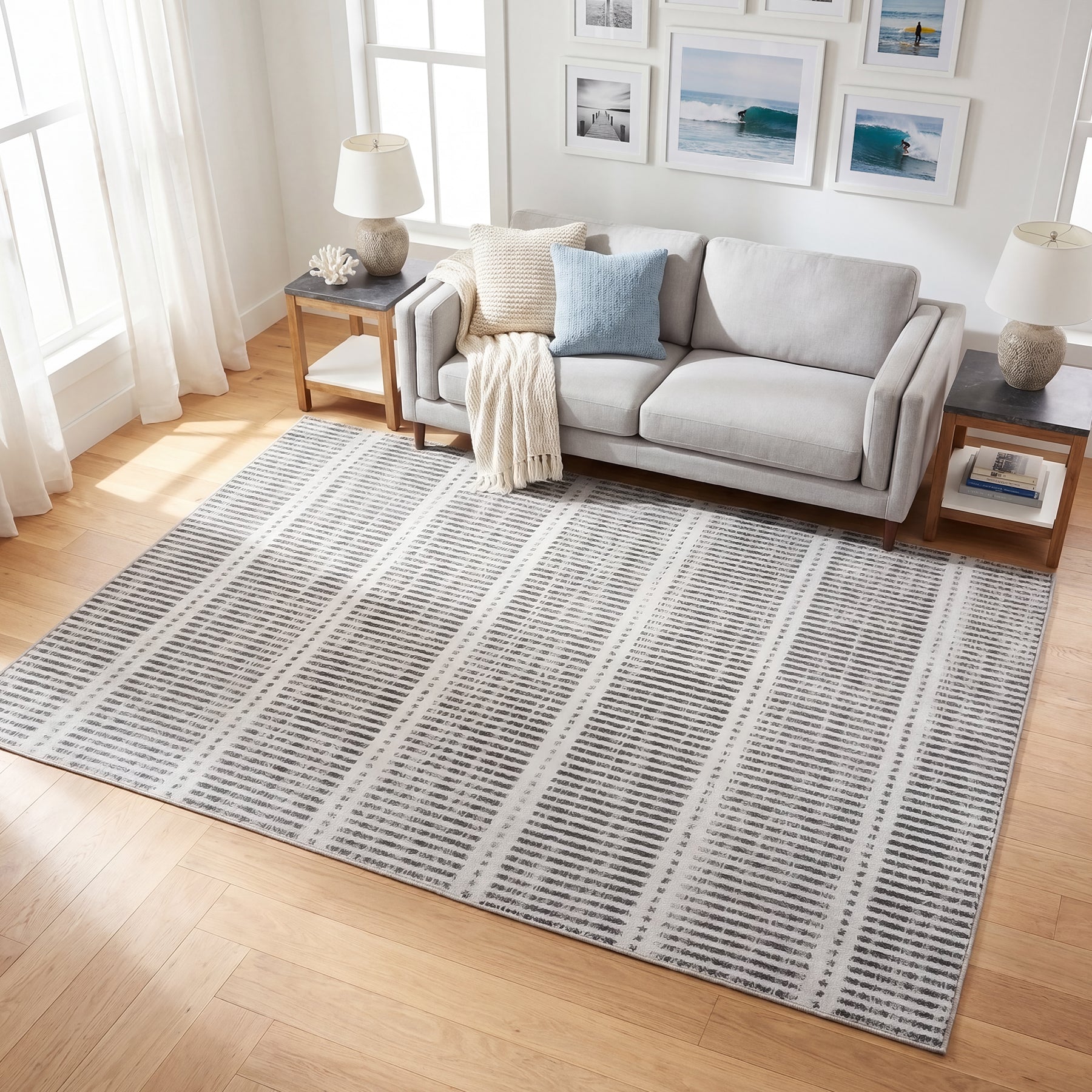 Tappeti ultra sottili lavabili 160x230/200x300 cm#Colore_Crema