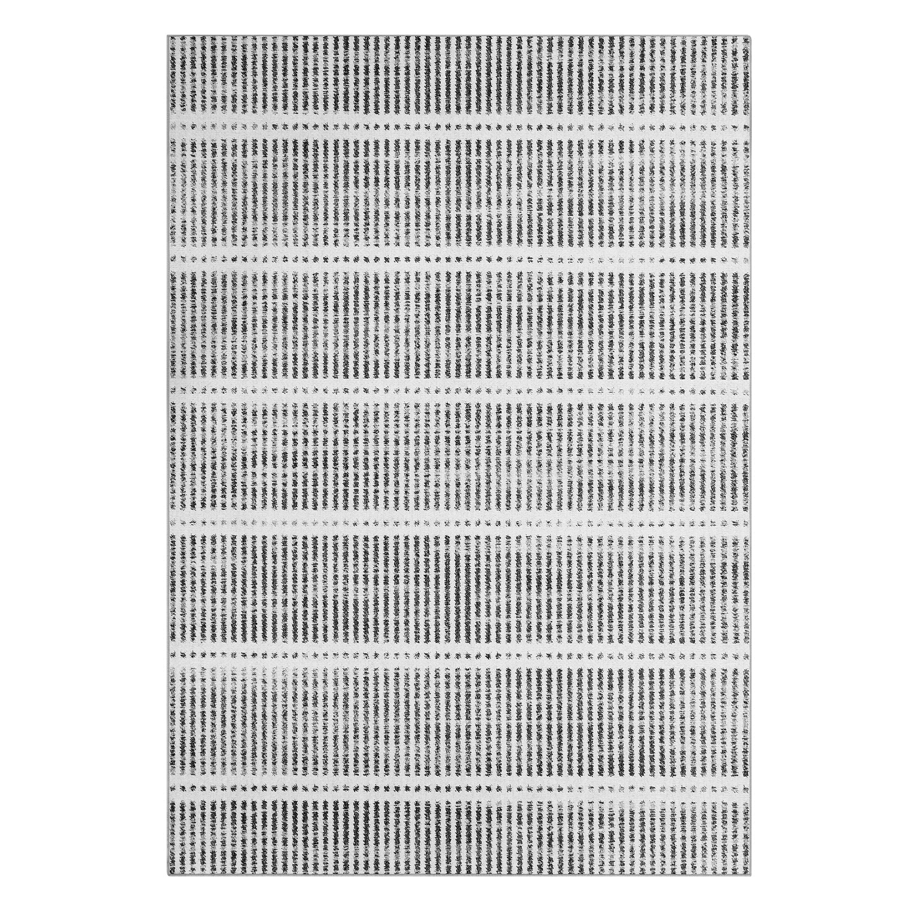 Ultracienkie dywany zmywalne 160x230/200x300 cm – nowoczesne dywany w paski, antypoślizgowe, miękkie, idealne do salonu i sypialni, OEKO-TEX