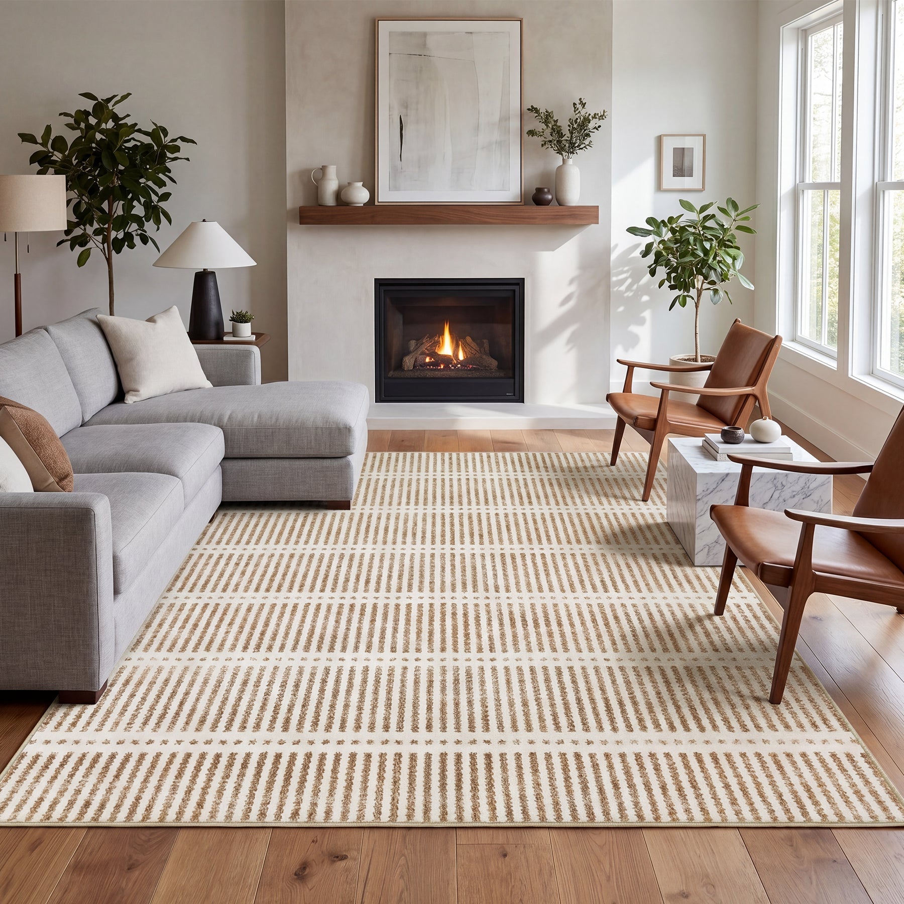 Tappeti ultra sottili lavabili 160x230/200x300 cm#Colore_Beige