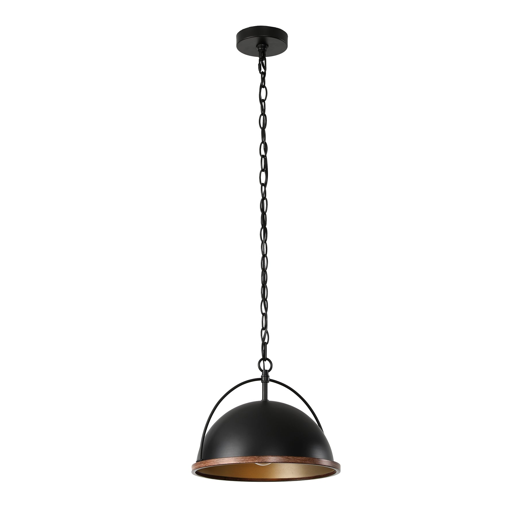 Tribesigns Lampada a Sospensione, Vintage Lampadario Plafoniera E26 in Metallo