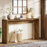 Stolik konsolowy 140 cm – stolik za sofę w stylu farmhouse, stolik do przedpokoju i salonu 3